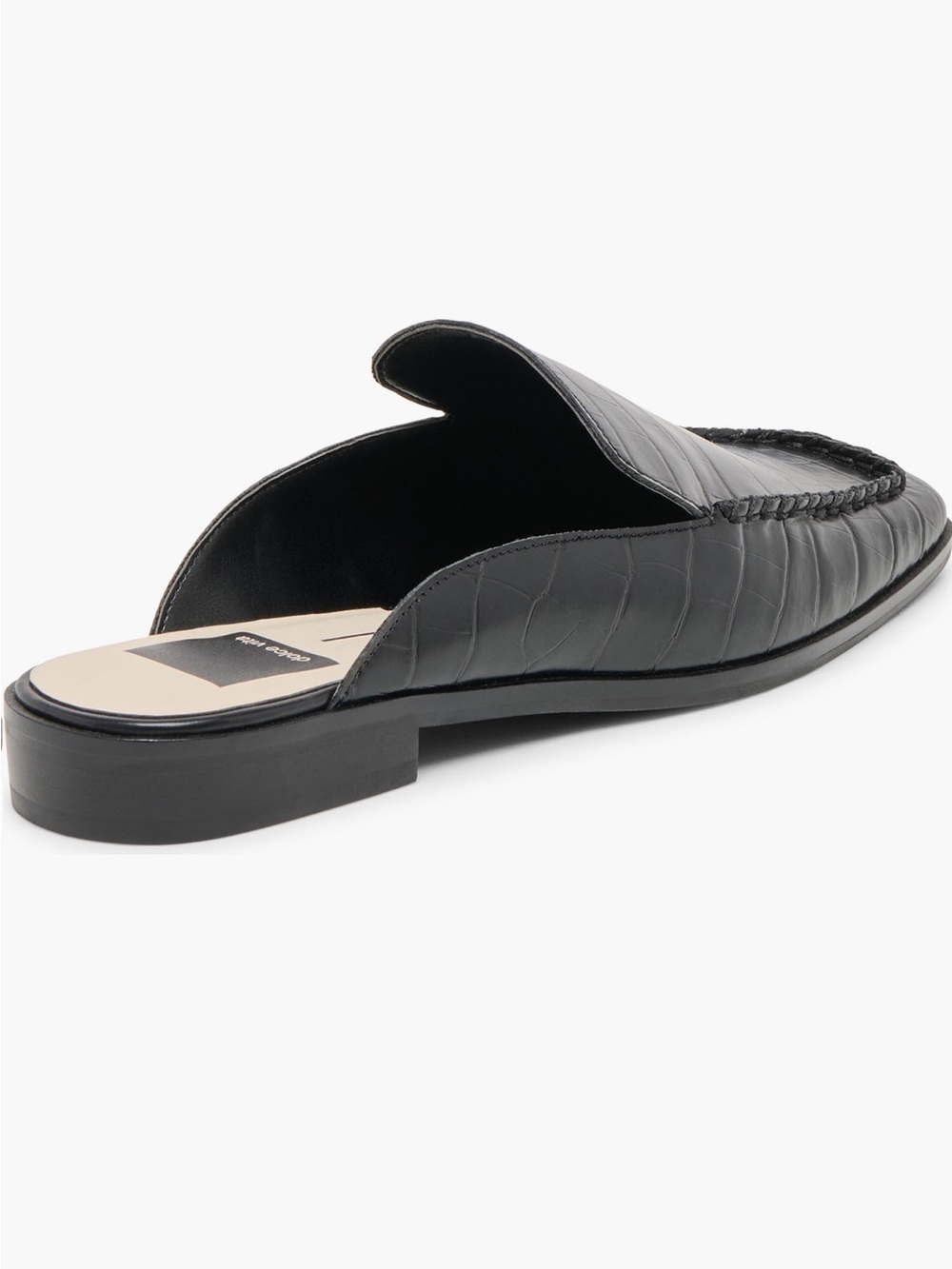NEW Dolce Vita Brevyn Mule In Midnight Croco Print Stella - Picture 2 of 11